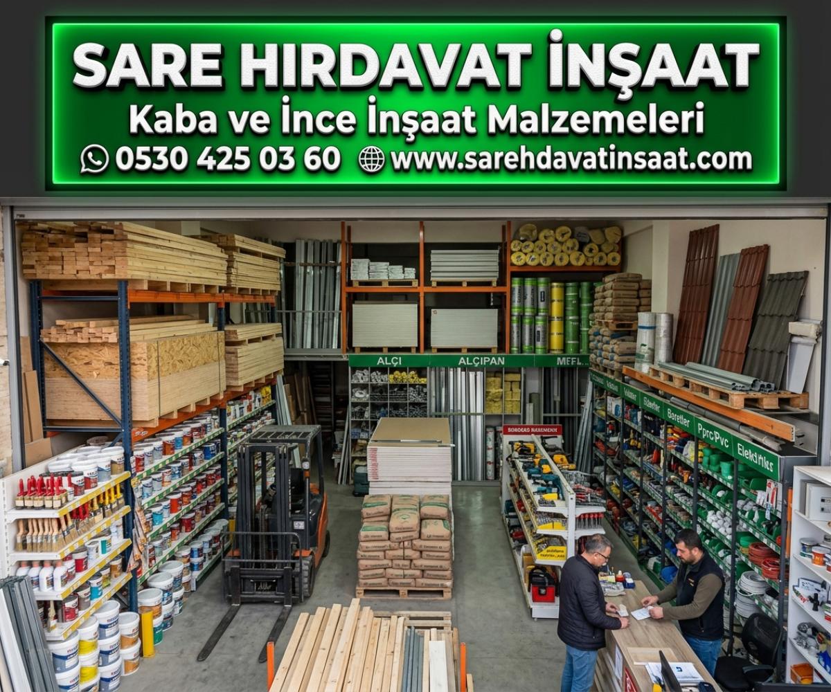 ÇATI MALZEMELERİ SATIŞ NOKTASI
